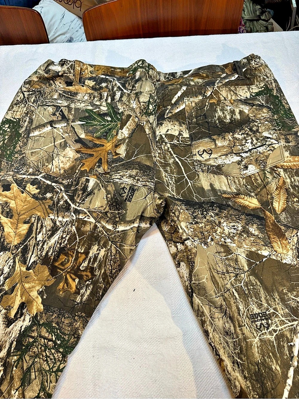 Realtree Edge 5-Pocket Comfort Flex Pant Men's Camo Cargo Pants